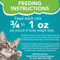 Discount Purina Friskies Friskies Pate Sea Captains Choice Wet Cat Food