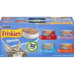 Clearance Purina Friskies Friskies Shreds Variety Pack Wet Cat Food 32 Cans
