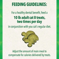 Outlet Greenies Adult Dental Cat Treats Savory Salmon Flavor