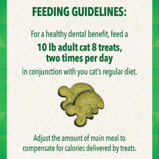 Outlet Greenies Adult Dental Cat Treats Savory Salmon Flavor