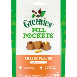 Online Greenies Cheese Flavored Pill Pockets for Dogs Capsule Size