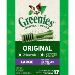 Clearance Greenies Original Large Natural Dental Dog Treats