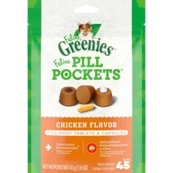 Sale Greenies Pill Pockets for Cats Chicken Flavor