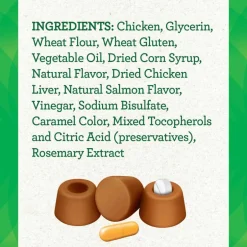 Hot Greenies Pill Pockets for Cats Salmon Flavor