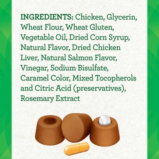 Hot Greenies Pill Pockets for Cats Salmon Flavor
