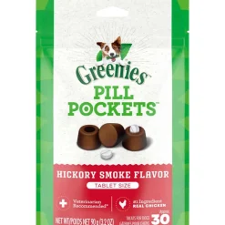 Best Greenies Pill Pockets Tablet Size Natural Hickory Smoke Flavored Dog Treats