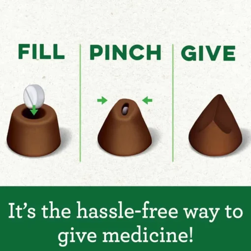 Best Greenies Pill Pockets Tablet Size Natural Hickory Smoke Flavored Dog Treats