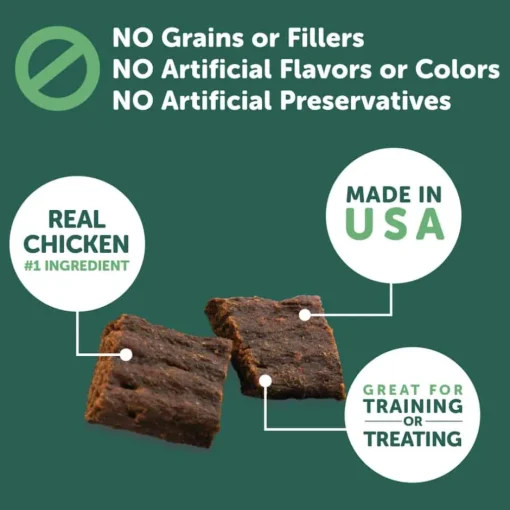 Online Healthfuls Digestive Support Chicken & Pumpkin Recipe Dog Treats