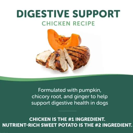 Online Healthfuls Digestive Support Chicken & Pumpkin Recipe Dog Treats