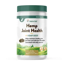 New NaturVet Hemp Joint Health Soft Chews