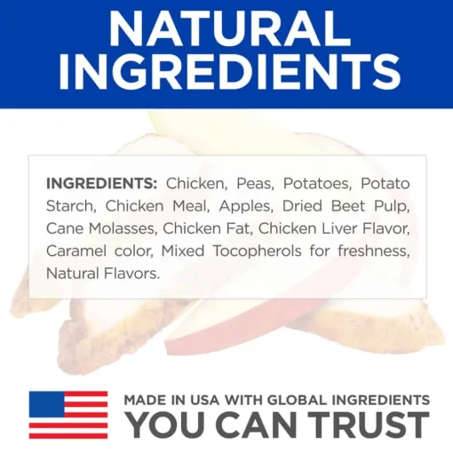 Best Hill's Treats Hill's Grain Free Crunchy Naturals with Chicken & Apples Dog Treats
