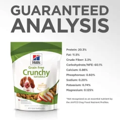 Best Hill's Treats Hill's Grain Free Crunchy Naturals with Chicken & Apples Dog Treats