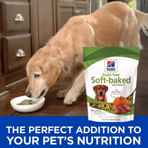 Clearance Hill's Treats Hill's Grain Free Soft-Baked Naturals with Duck & Pumpkin Dog Treats