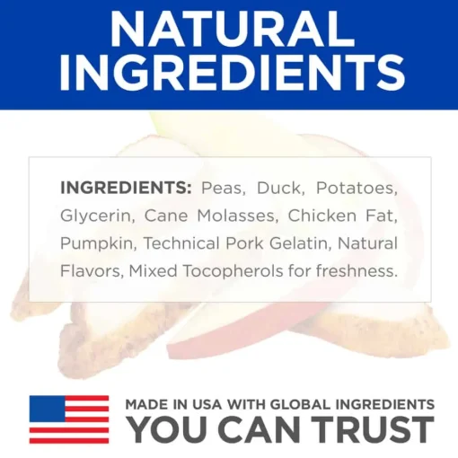 Clearance Hill's Treats Hill's Grain Free Soft-Baked Naturals with Duck & Pumpkin Dog Treats