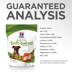 Online Hill's Treats Hill's Grain Free Soft-Baked Naturals with Chicken & Carrots Dog Treats