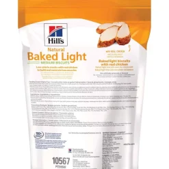 Sale Hill's Treats Hill's Natural Baked Light Biscuits with Real Chicken Medium Dog Treats