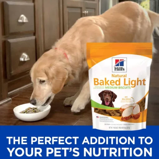 Sale Hill's Treats Hill's Natural Baked Light Biscuits with Real Chicken Medium Dog Treats