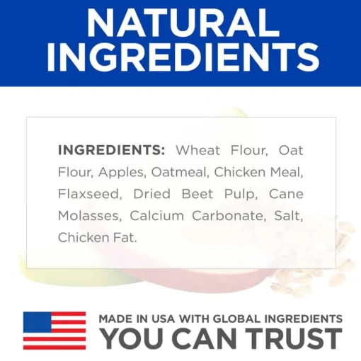 Discount Hill's Treats Hill's Natural Fruity Crunchy Snacks with Apples & Oatmeal Dog Treats