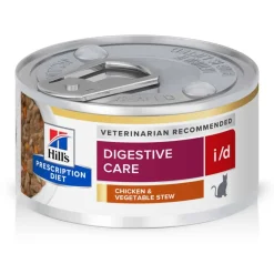 Best Hill's Prescription Diet i/d Digestive Care Chicken & Vegetable Stew Wet Cat Food