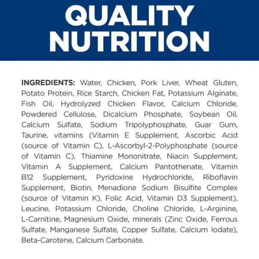 Fashion Hill's Prescription Diet m/d GlucoSupport Chicken & Liver Stew Wet Cat Food