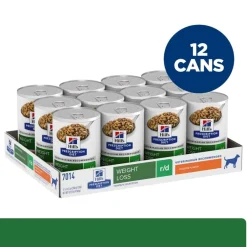 New Hill's Prescription Diet r/d Weight Reduction Chicken Flavor Wet Dog Food