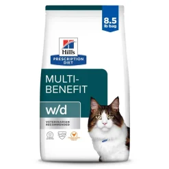 Fashion Hill's Prescription Diet w/d Multi-Benefit Digestive + Weight + Glucose + Urinary Management Chicken Flavor Dry Cat Food