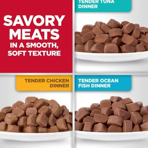 Fashion Hill's Science Diet Adult Tender Dinner Variety Pack Tuna, Chicken, & Ocean Fish Wet Cat Food