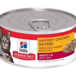 Sale Hill's Science Diet Adult Savory Chicken Entree Wet Cat Food