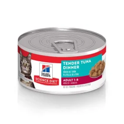 Clearance Hill's Science Diet Adult Tender Tuna Dinner Wet Cat Food