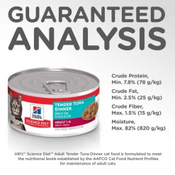 Clearance Hill's Science Diet Adult Tender Tuna Dinner Wet Cat Food
