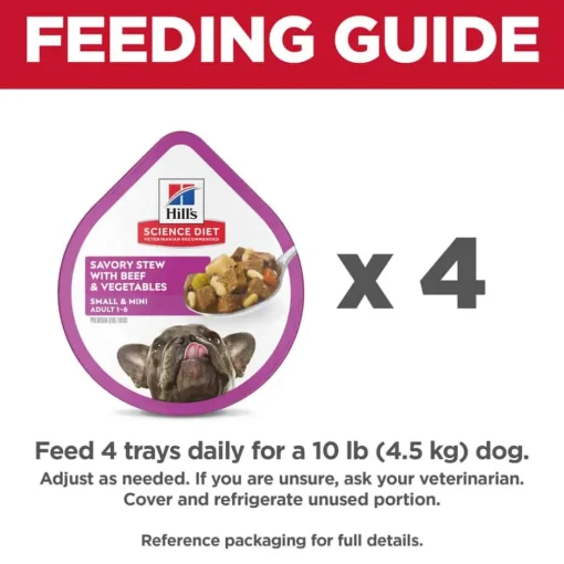 Sale Hill's Science Diet Adult Small & Mini Breed Savory Stew with Beef & Vegetables Wet Dog Food