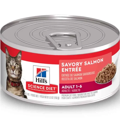 Fashion Hill's Science Diet Adult Savory Salmon Entree Wet Cat Food