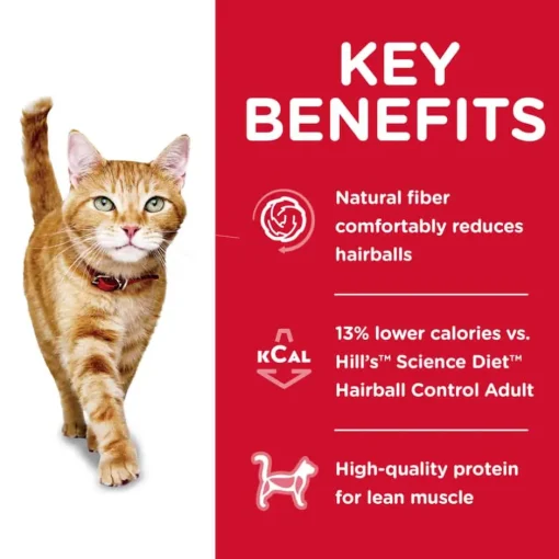 Clearance Hill's Science Diet Adult Light Hairball Control Chicken Recipe Dry Cat Food