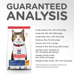 Fashion Hill's Science Diet Adult 7+ Chicken Recipe Dry Cat Food