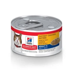 Sale Hill's Science Diet Adult 7+ Savory Chicken Entree Wet Cat Food