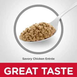 Sale Hill's Science Diet Adult 7+ Savory Chicken Entree Wet Cat Food