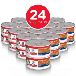 Hot Hill's Science Diet Adult 7+ Savory Turkey Entree Wet Cat Food
