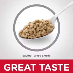 Hot Hill's Science Diet Adult 7+ Savory Turkey Entree Wet Cat Food