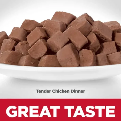Hot Hill's Science Diet Adult 7+ Tender Chicken Dinner Wet Cat Food Pouches