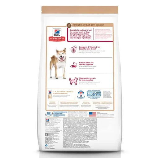 Best Hill's Science Diet Adult No Corn, Wheat or Soy Chicken Dry Dog Food