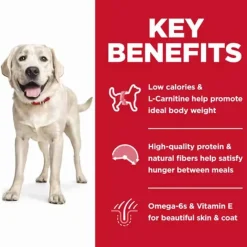 New Hill's Science Diet Adult Light Large Breed Chicken Meal & Barley Dry Dog Food