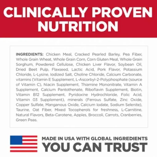 New Hill's Science Diet Adult Light Large Breed Chicken Meal & Barley Dry Dog Food