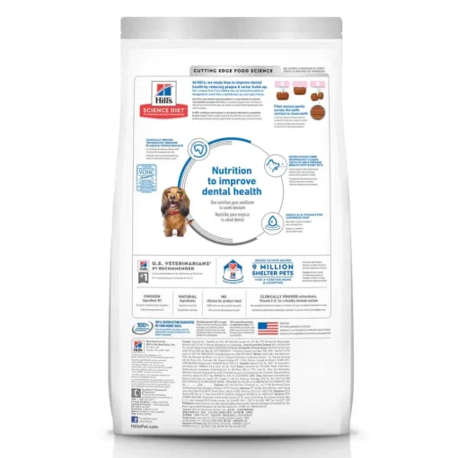 Fashion Hill's Science Diet Adult Oral Care Chicken Rice & Barley Dry Dog Food