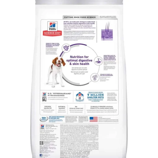 Online Hill's Science Diet Adult Sensitive Stomach & Skin Grain Free Chicken & Potato Dry Dog Food