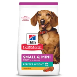 New Hill's Science Diet Adult Perfect Weight Small & Mini Chicken Dry Dog Food