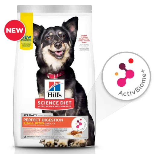Discount Hill's Science Diet Adult Perfect Digestion Small Bites Chicken, Brown Rice & Whole Oats Dry Dog Food