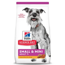 Best Hill's Science Diet Adult 7+ Small & Mini Chicken & Brown Rice Dry Dog Food