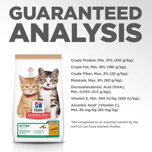 Sale Hill's Science Diet Kitten No Corn, Wheat or Soy Chicken Recipe Dry Cat Food
