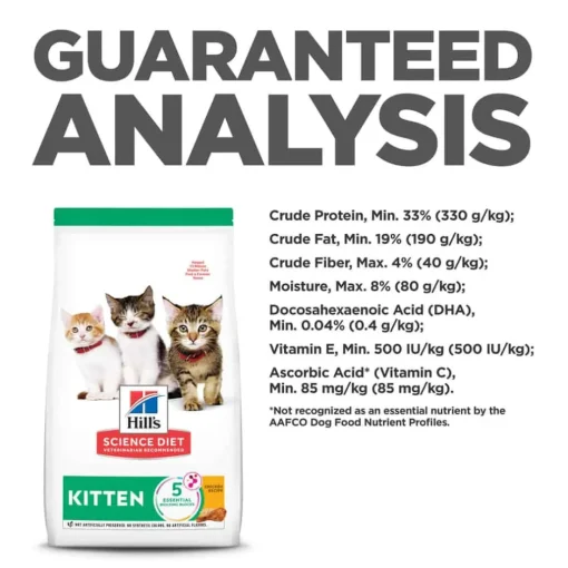 Best Hill's Science Diet Kitten Chicken Recipe Dry Cat Food