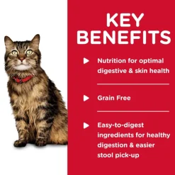 Clearance Hill's Science Diet Sensitive Stomach & Skin Chicken & Vegetable Entree Wet Cat Food
